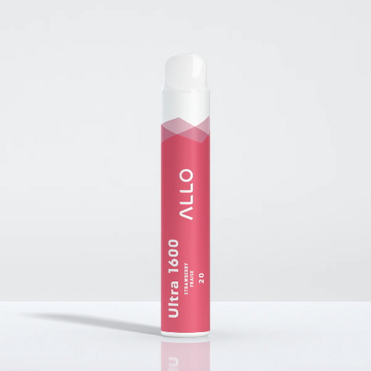Allo Ultra 1600 Strawberry 20mg Disposable (Provincial)