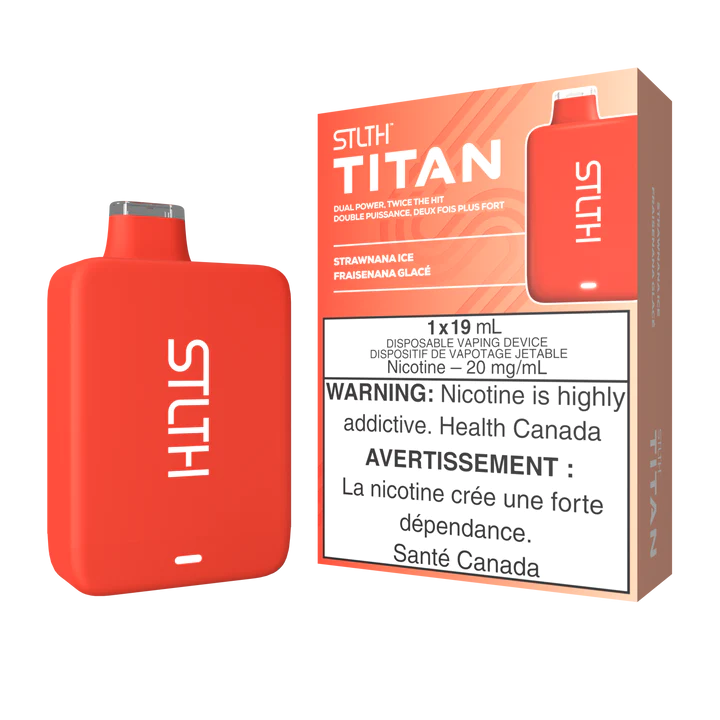 STLTH Titan Pro 15K StrawNana Ice 20mg/ml Disposable (Provincial)