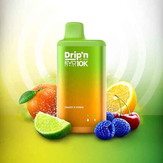 Drip’n EVO 10K Snazzy S Storm 20mg/mL disposable (Provincial)