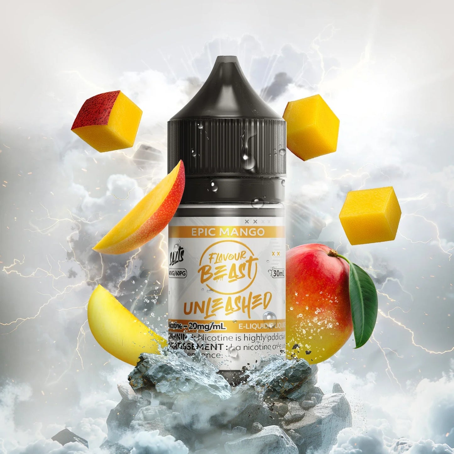 Flavour Beast E-liquid Unleashed Epic Mango 20mg/30ml (Provincial)