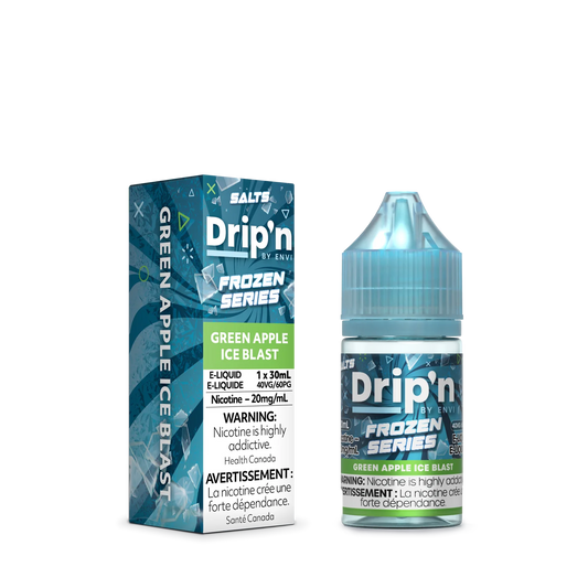 Drip’n E-liquid Frozen Series Green Apple Ice Blast 20mg 30mL (Provincial)