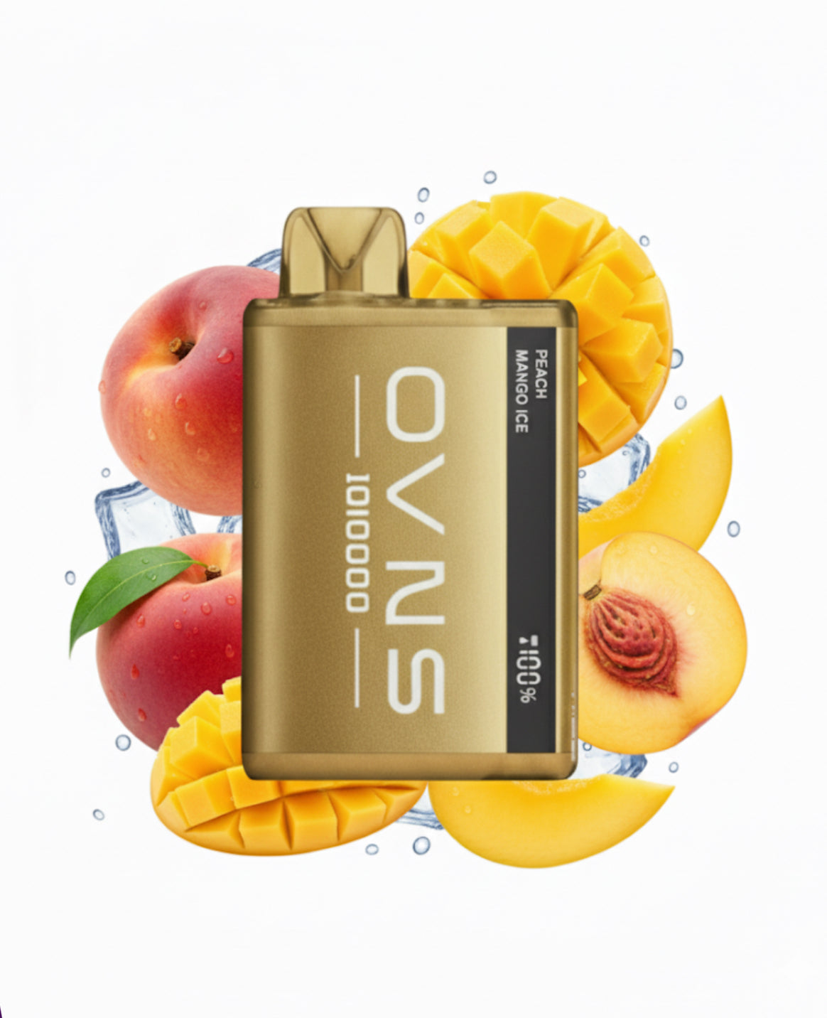OVNS IQ10000 Peach Mango Ice 20mg/mL disposable (Provincial)