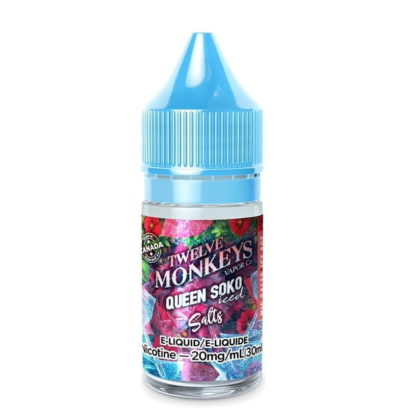 Twelve monkeys E-liquid Ice age Queen Soko 10mg/30ml (Provincial)