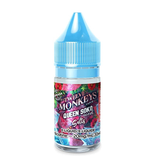 Twelve monkeys E-liquid Ice age Queen Soko 10mg/30ml (Provincial)