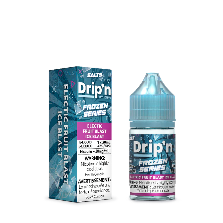 Drip’n E-liquid Frozen Series Electric Fruit Blast Ice Blast 20mg 30mL (Provincial)