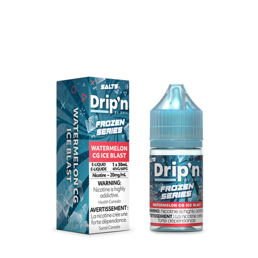 Drip’n E-liquid Frozen Series Watermelon CG Ice Blast 20mg 30mL (Provincial)