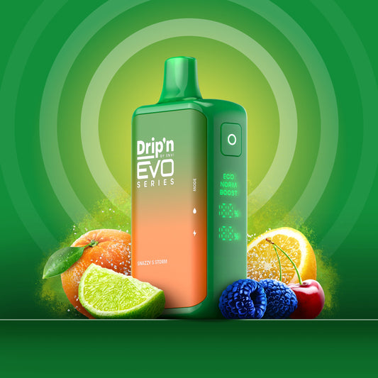 Drip’n 28K Puff Snazzy S Storm 20mg/mL disposable (Provincial)