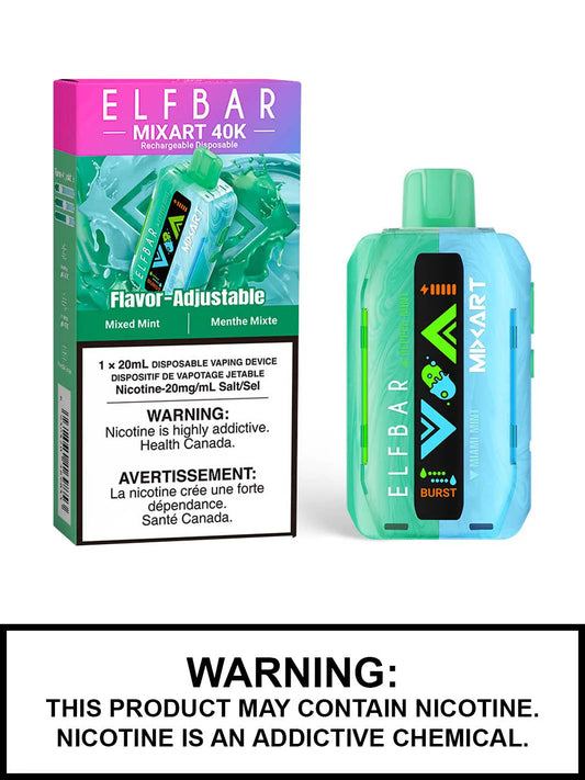Elf Bar MixArt 40k Mixed Mint Disposable (Provincial)