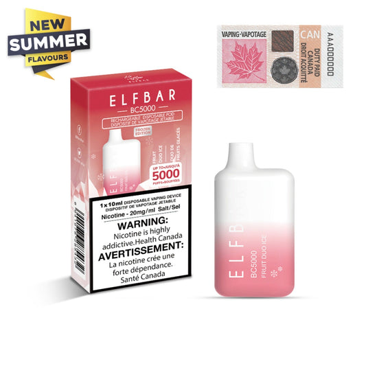 Elf Bar BC5000 Fruit Duo Ice 20mg/mL disposable (Provincial)