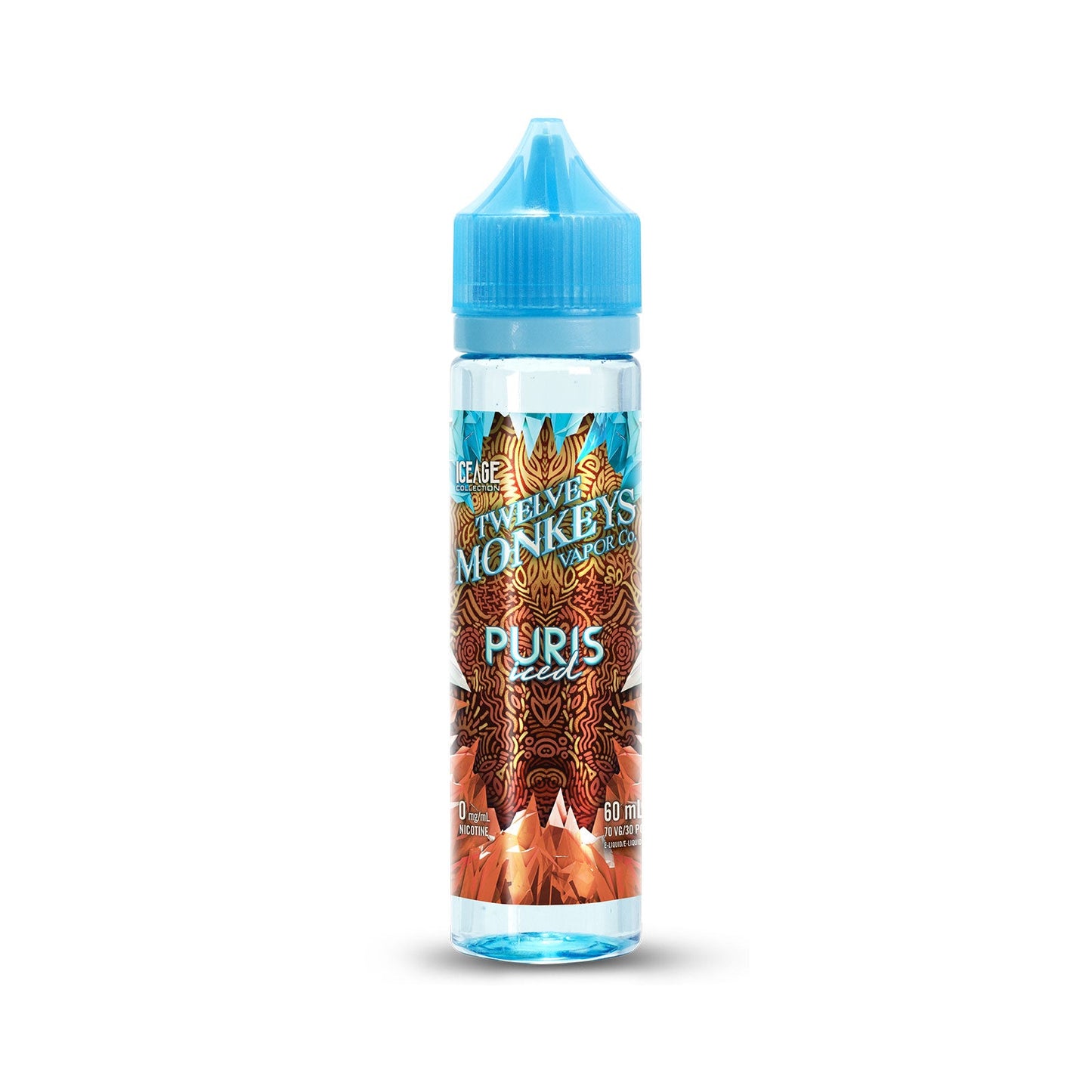 Twelve Monkeys E-Liquid Puris 0mg - 60ml (Provincial)