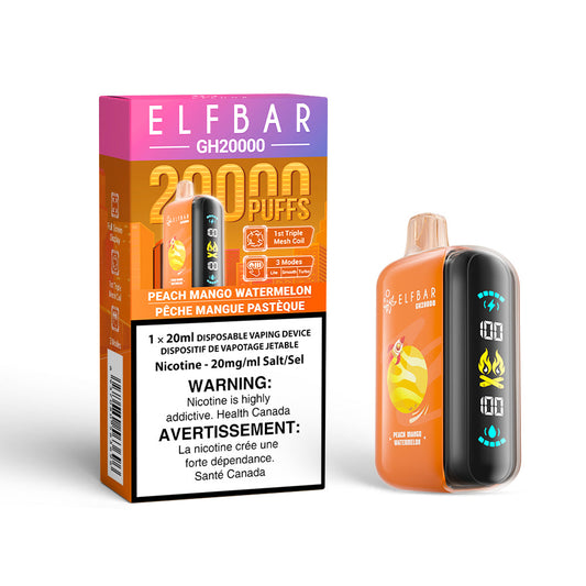 Elf Bar GH20K Peach Mango Watermelon 20mg/mL disposable (Provincial)