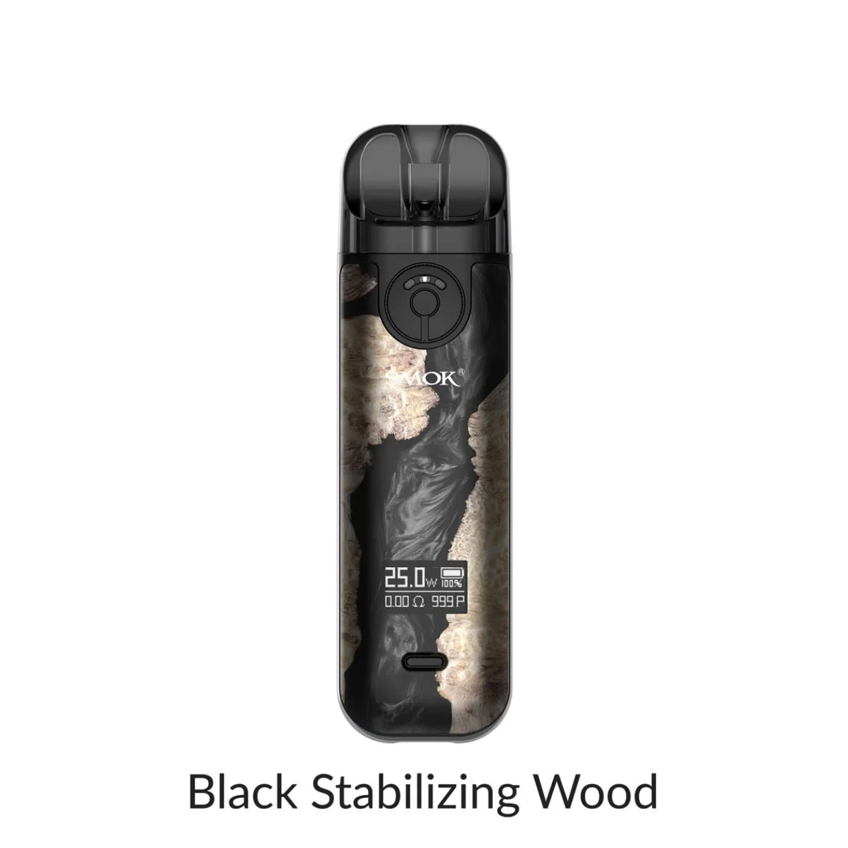 Smok Device Kit Novo 4 - Black Stabilizing Wood