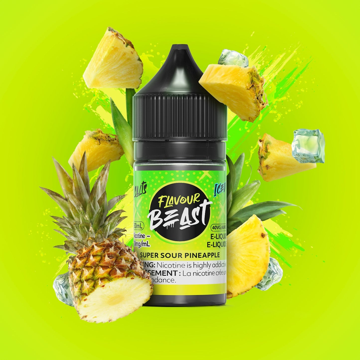 Flavour Beast E-Liquid Super Sour Pineapple 20mg - 30ml (Provincial)