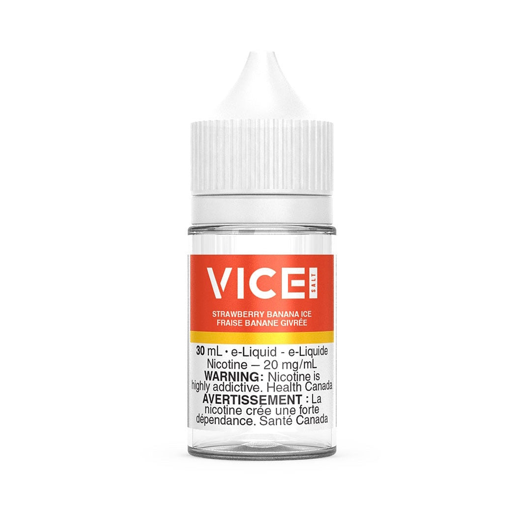 Vice Salt E-Liquid Strawberry Banana Ice 20mg - 30ml (Provincial)