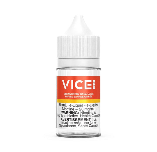 Vice Salt E-Liquid Strawberry Banana Ice 20mg - 30ml (Provincial)