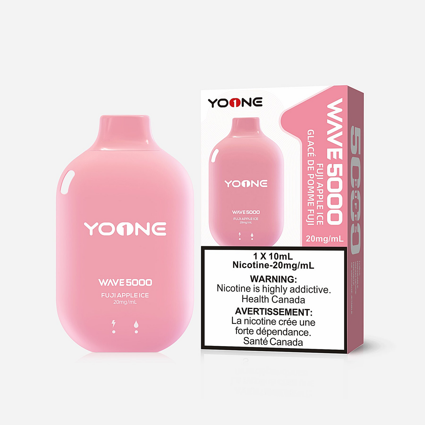 Yoone 5000 Fuji Apple Ice  20mg/mL disposable (Provincial)