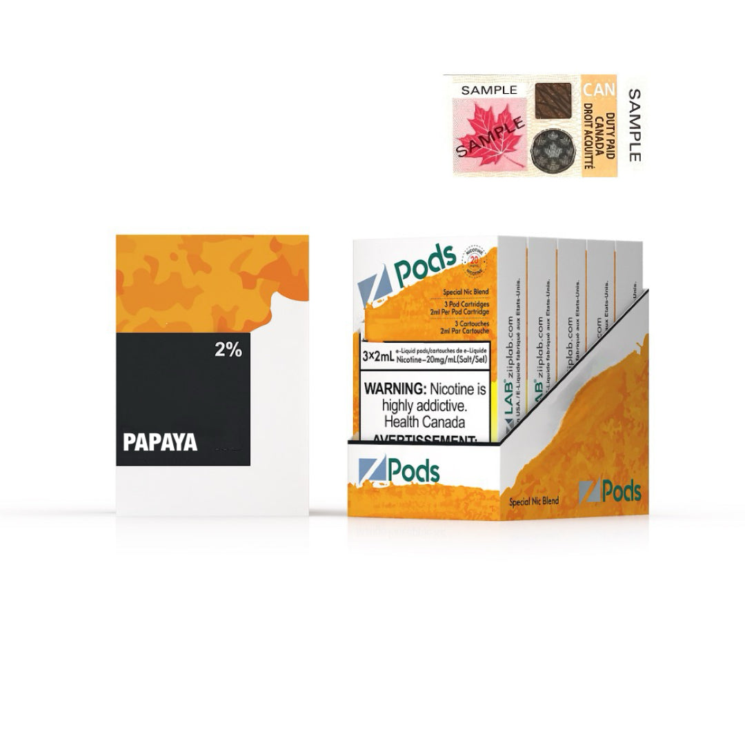 Zpods Papaya 20mg(Provincial)