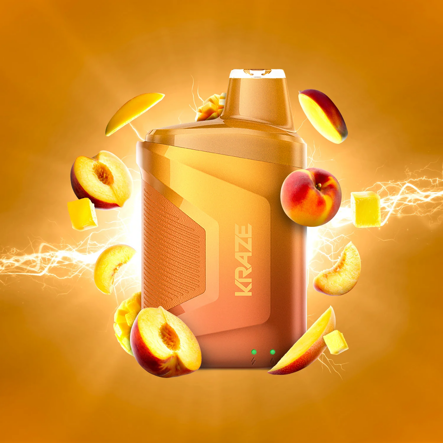 Kraze 5k Peach mango 20mg/mL disposable (Provincial)