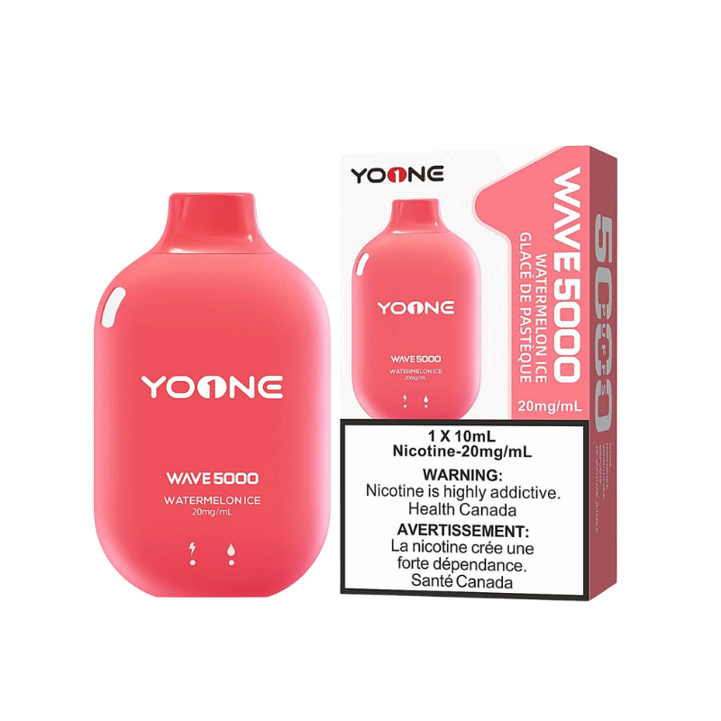 Yoone 5000 Watermelon ice 20mg/mL disposable (Provincial)