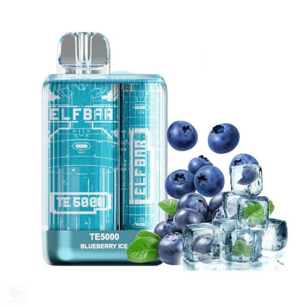 Elf Bar TE5000 Blueberry Ice disposable 20mg/mL (Provincial)
