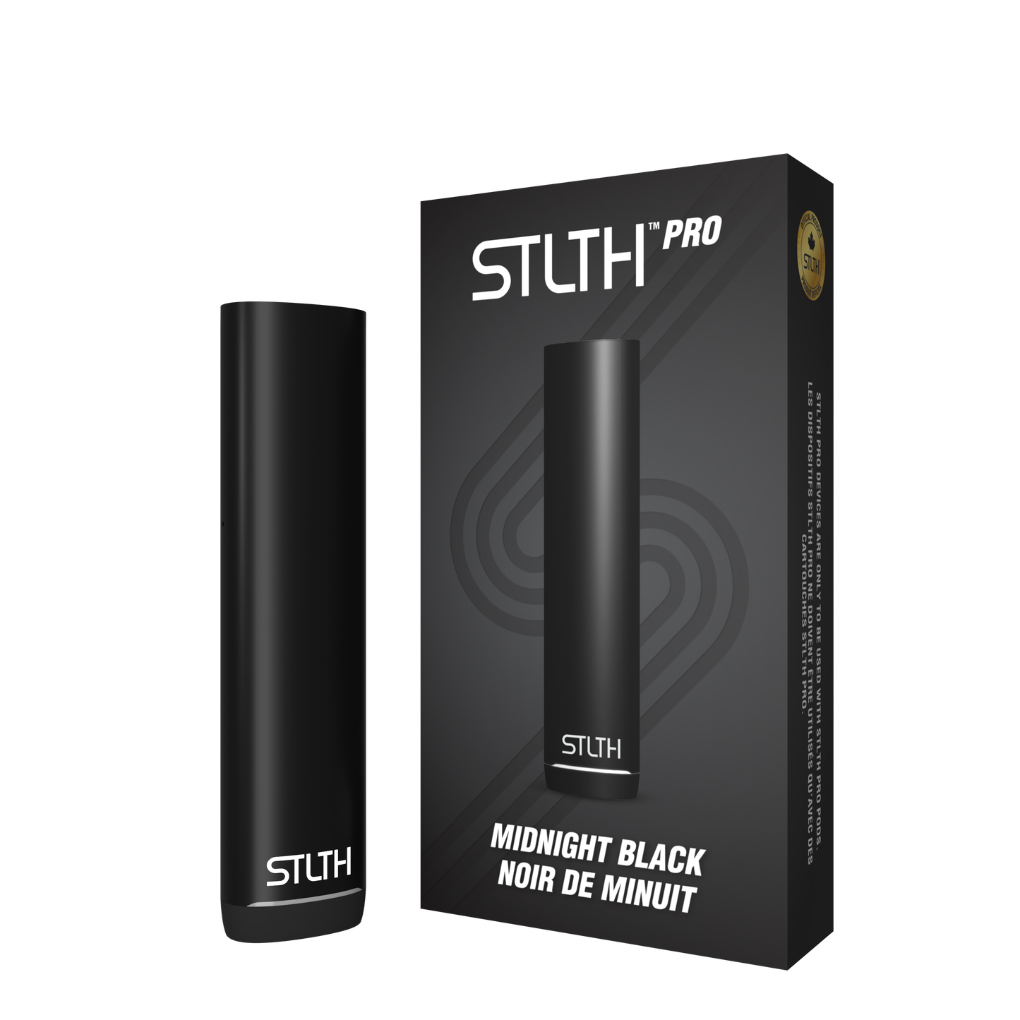 Stlth Pro Midnight Black Type - C Vaping Device