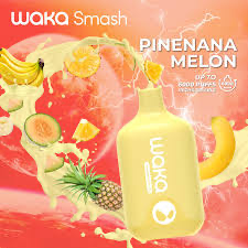 Waka Smash 12mL Pinenana Melon 18mg/ml disposable (Provincial)