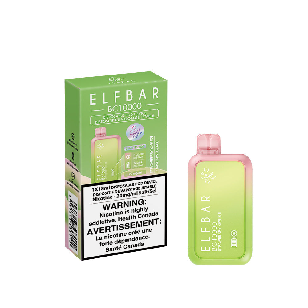 Elf bar BC10000 Strawberry kiwi Ice 20mg/mL disposable
