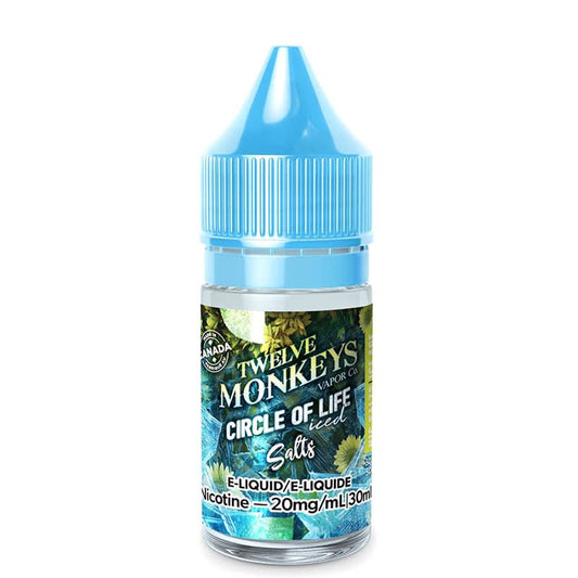 Twelve Monkeys E-Liquid Ice Age Circle Of Life 10mg - 30ml (Provincial)