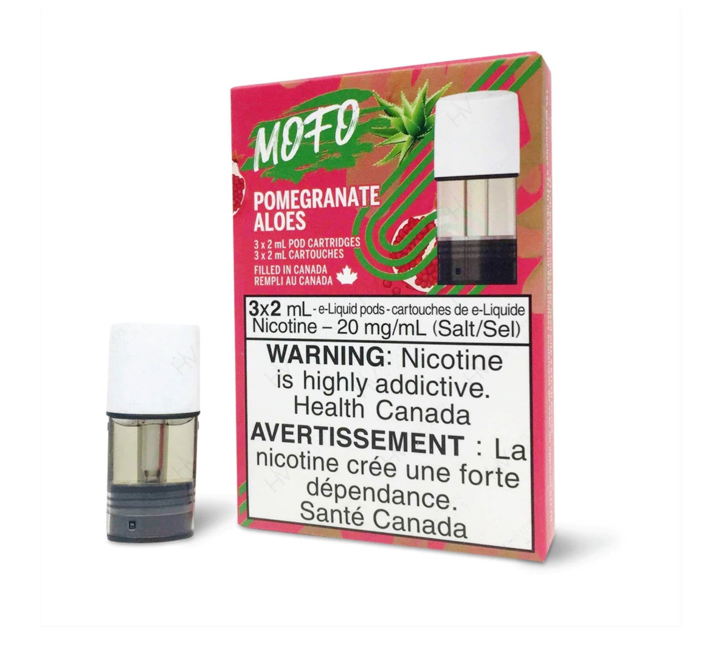 Stlth MOFO Pomegranate Aloe Pod 20mg (Provincial)