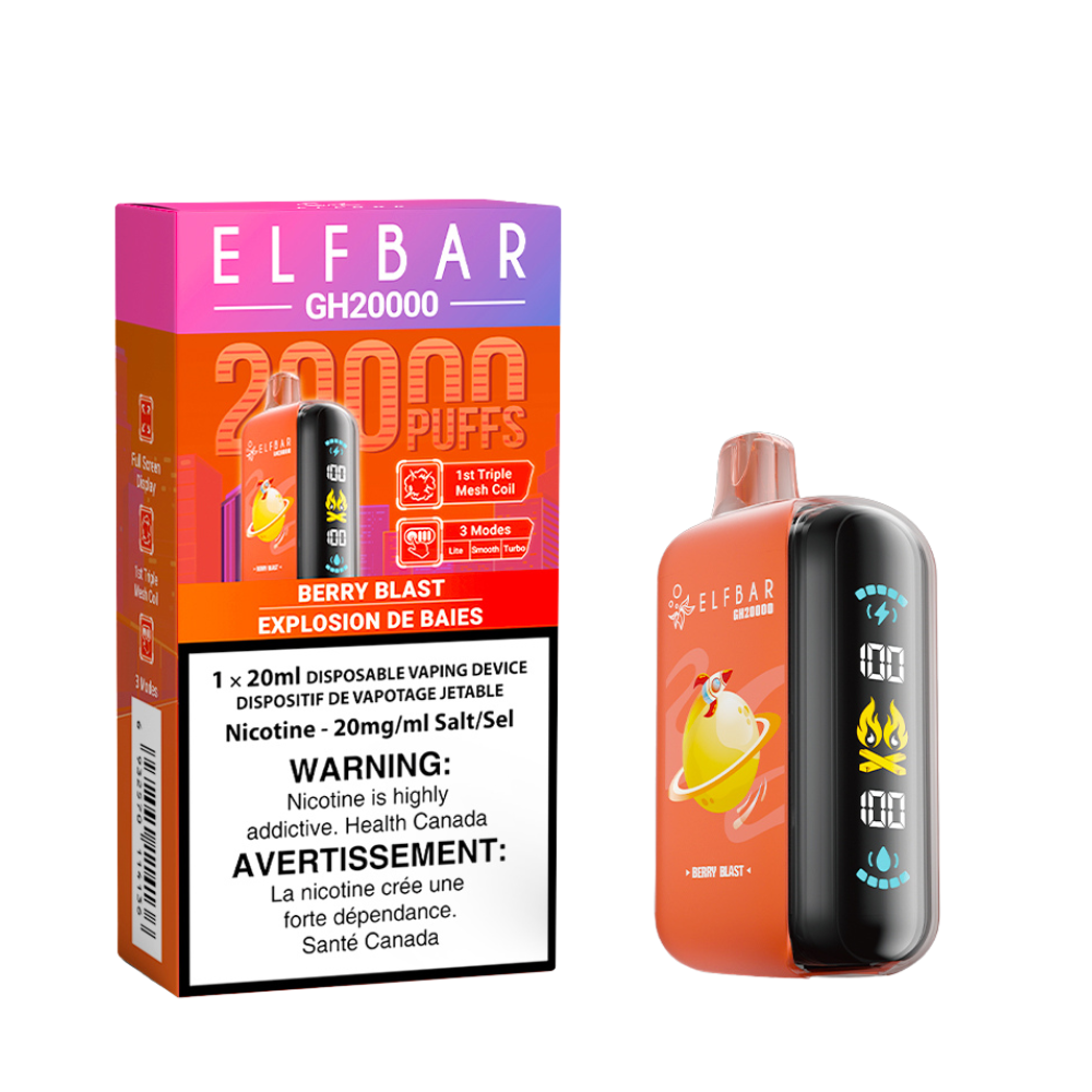 Elf Bar GH20K Berry Blast 20mg/mL disposable (Provincial)
