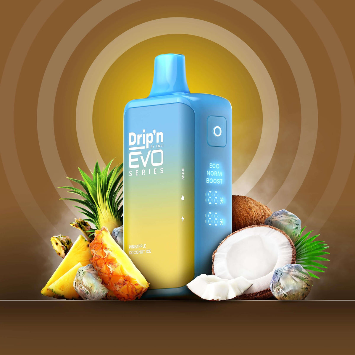 Drip’n 28k Pineapple Coconut Ice 20mg/mL disposable (Provincial)