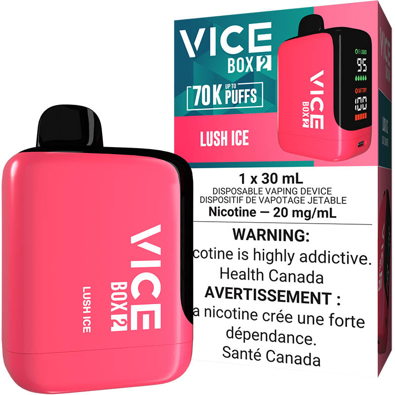 Vice Box 2 70k Lush Ice 20mg/mL disposable (Provincial)