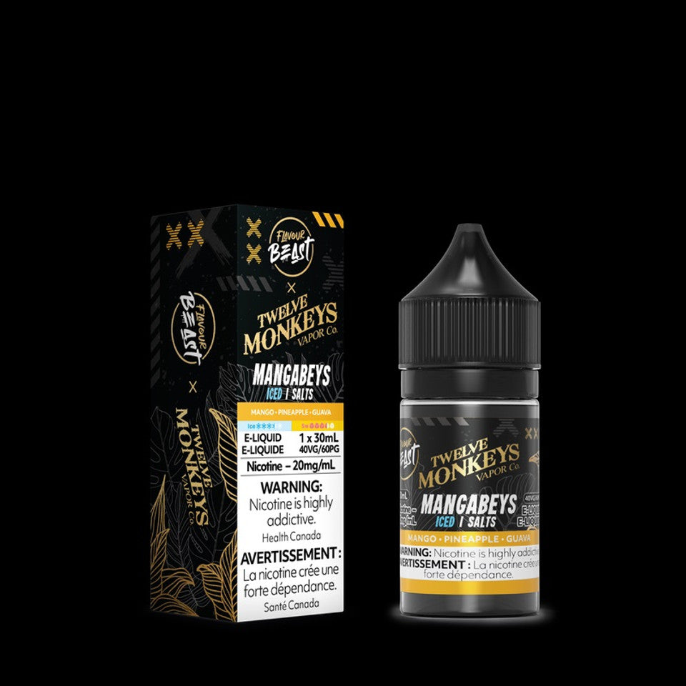Flavour Beast E-Liquid Mangabeys Iced by Twelve Monkeys 20mg/30ml (Provincial)