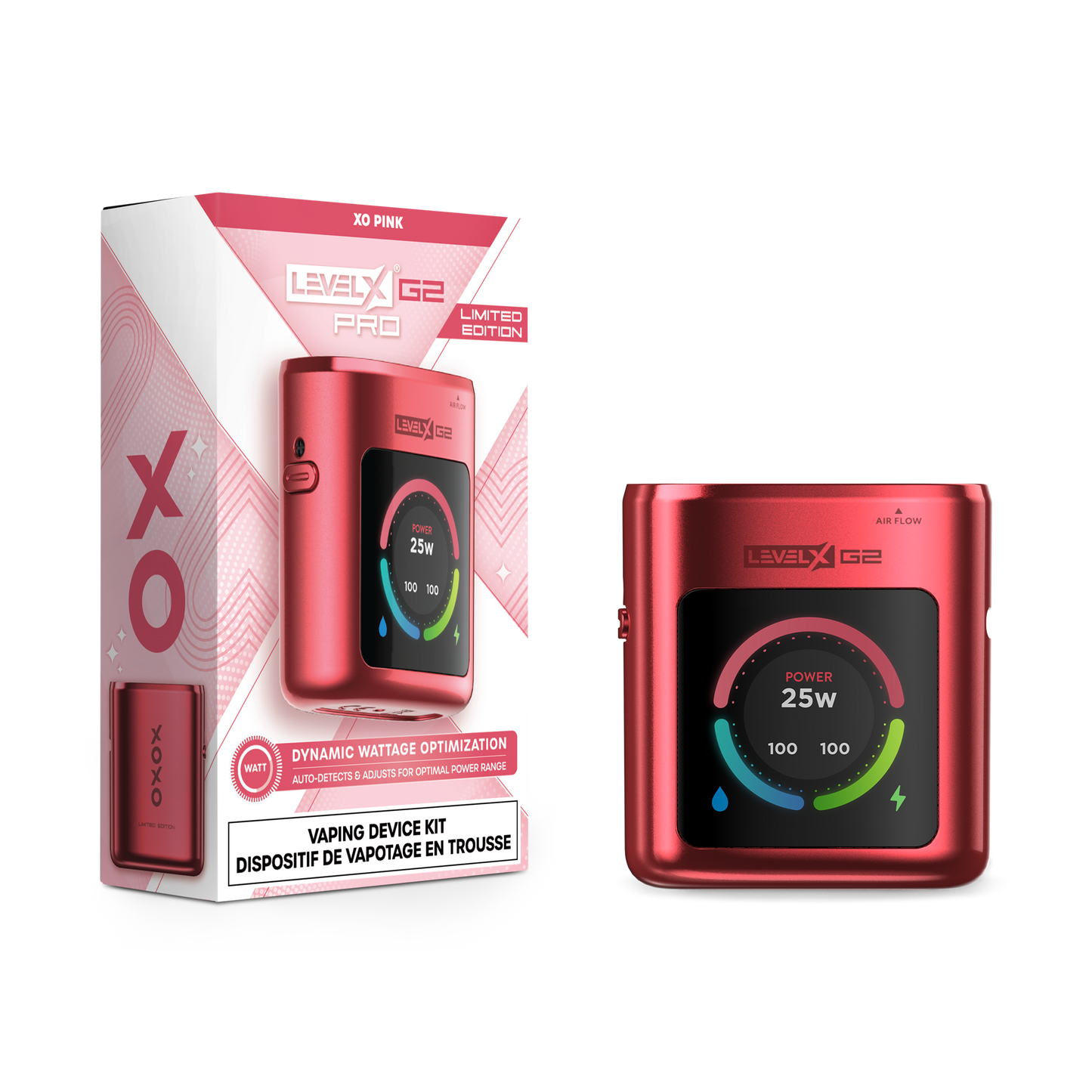 LevelX G2 Pro Device 1000 Limited Edition XO - Pink