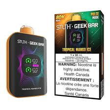 Stlth X Geekbar 80k Tropical Mango Ice 20mg/mL disposable (Provincial)