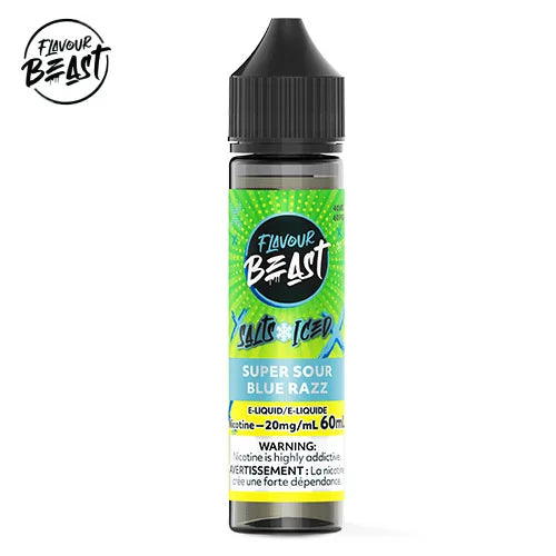 Flavour Beast E-Liquid Super Sour Blue Razz 20mg - 60mL (Provincial)