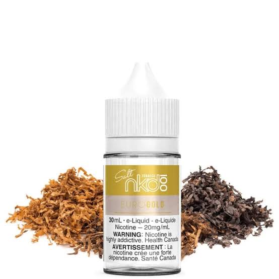 Naked E-liquid Euro Gold Tobacco 12mg - 30ml (Provincial)