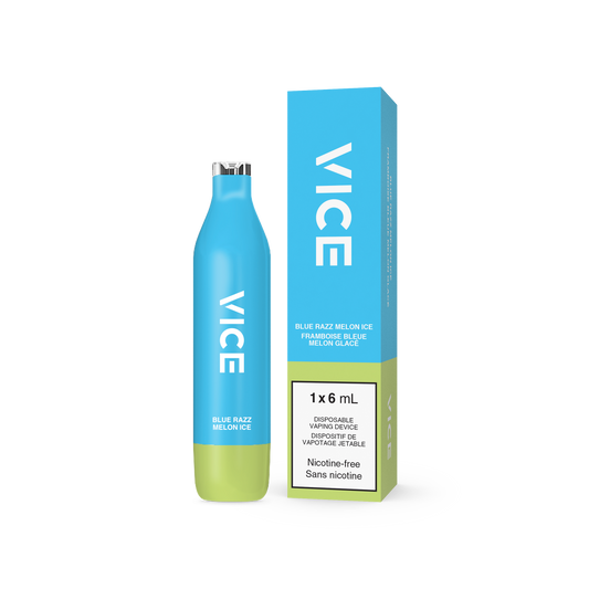 Vice 2500 Blue Razz Melon Ice 20mg/mL disposable (Provincial)