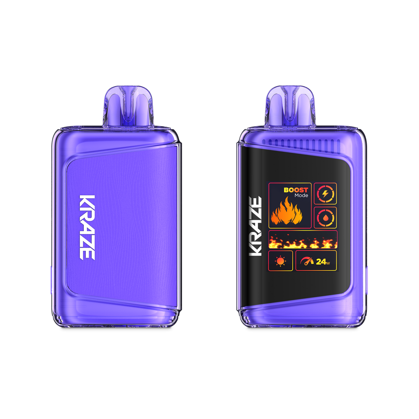 Kraze HD Mega 20K Grape Ice 20mg disposable (Provincial)