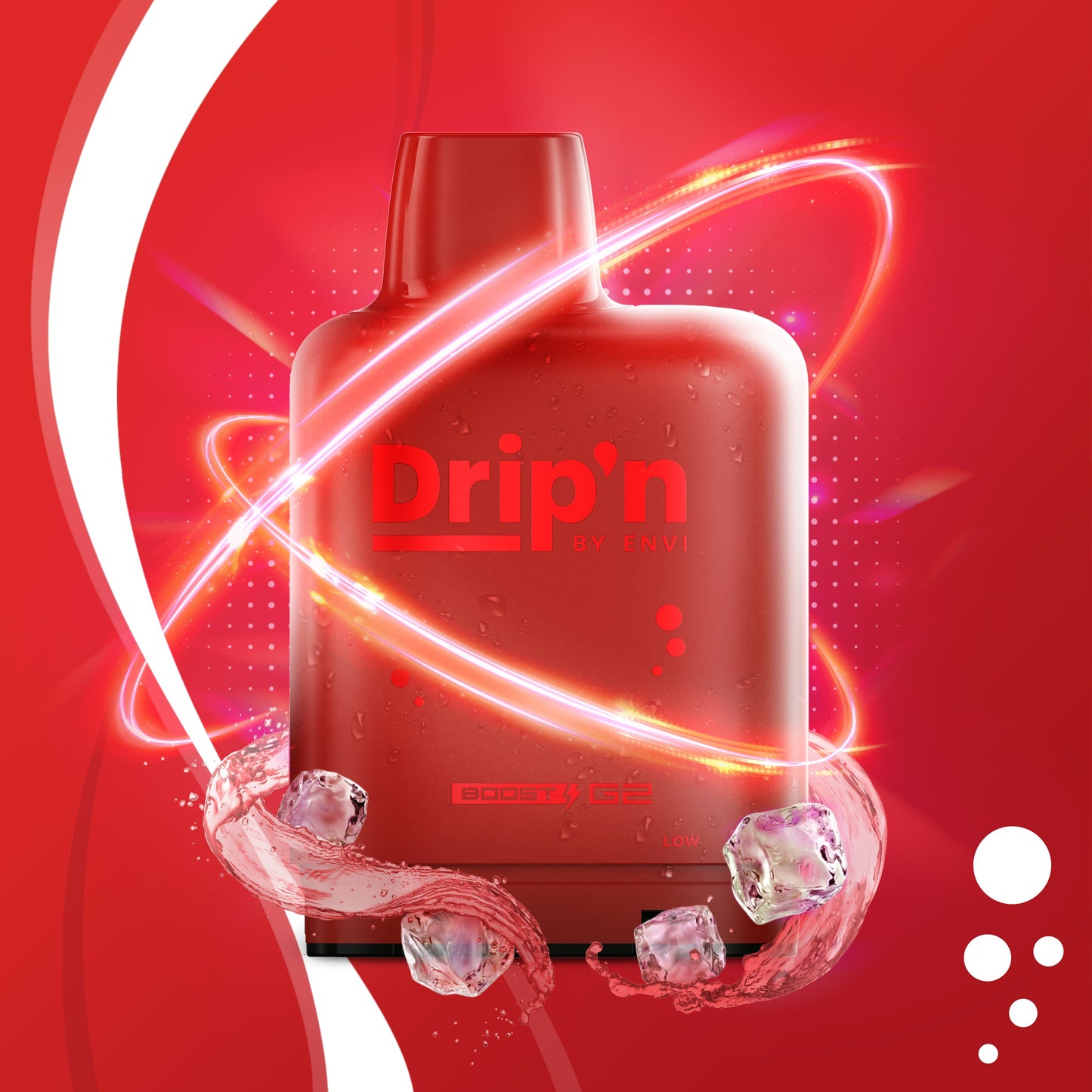 Drip’n LevelX Boost G2 25K Pod Red Classic Ice  20mg (Provincial) {7A}