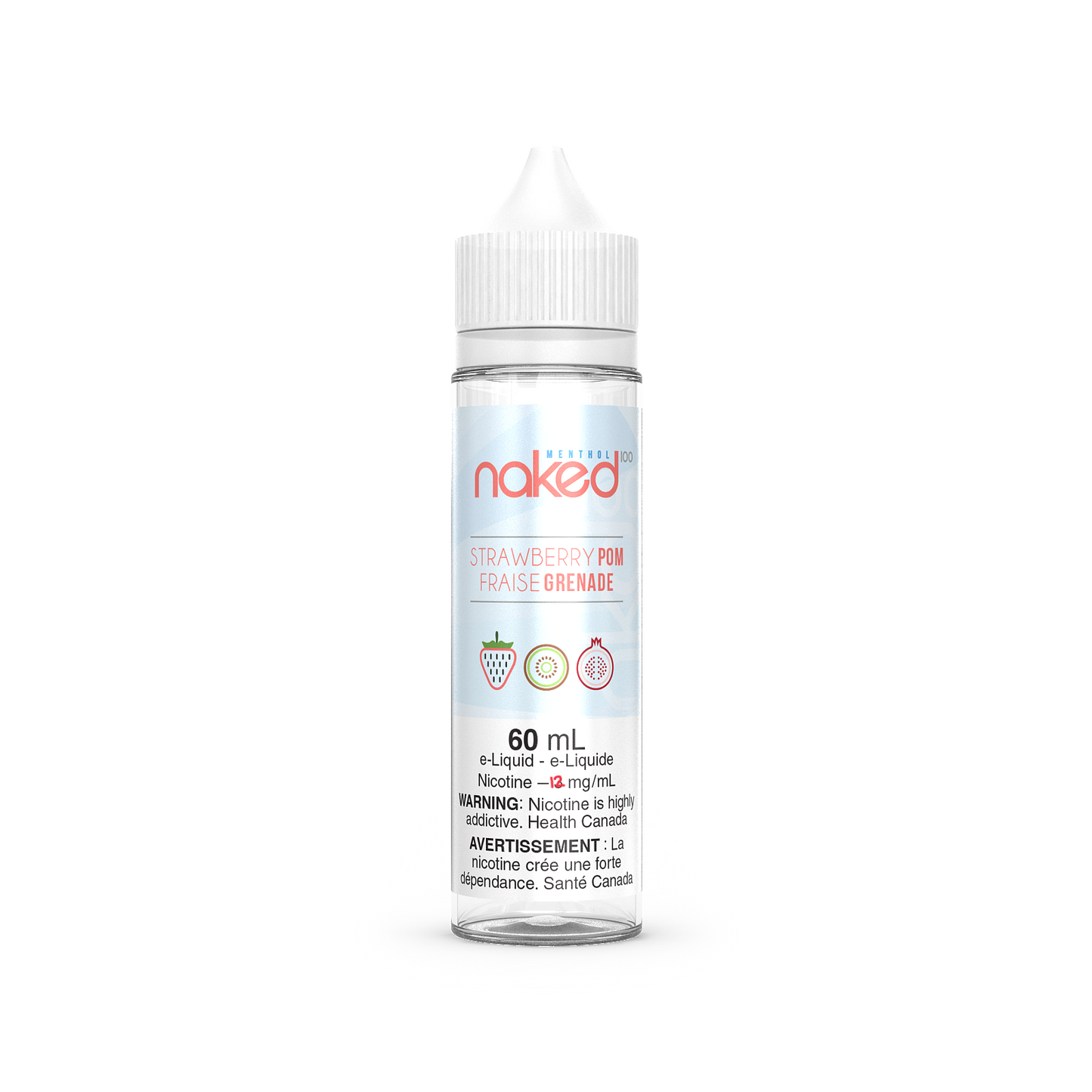 Naked E-liquid Strawberry POM 12mg - 60ml (Provincial)