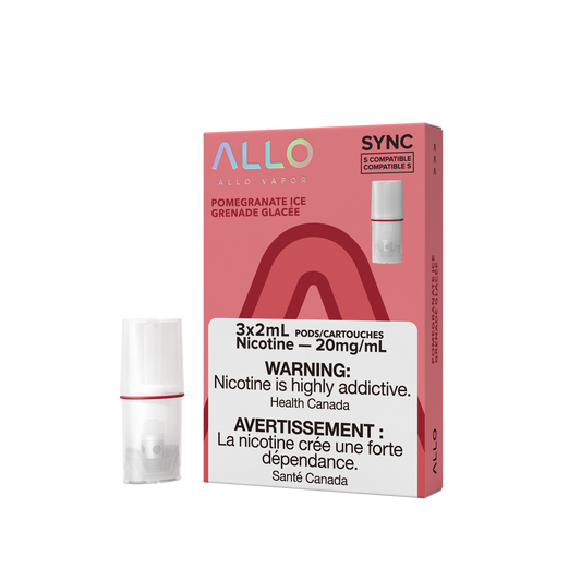 Allo sync Pomegranate Ice 20mg pods (Provincial)