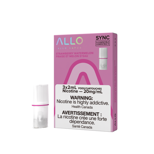 Allo Sync Strawberry Watermelon 20mg Pods(Provincial)