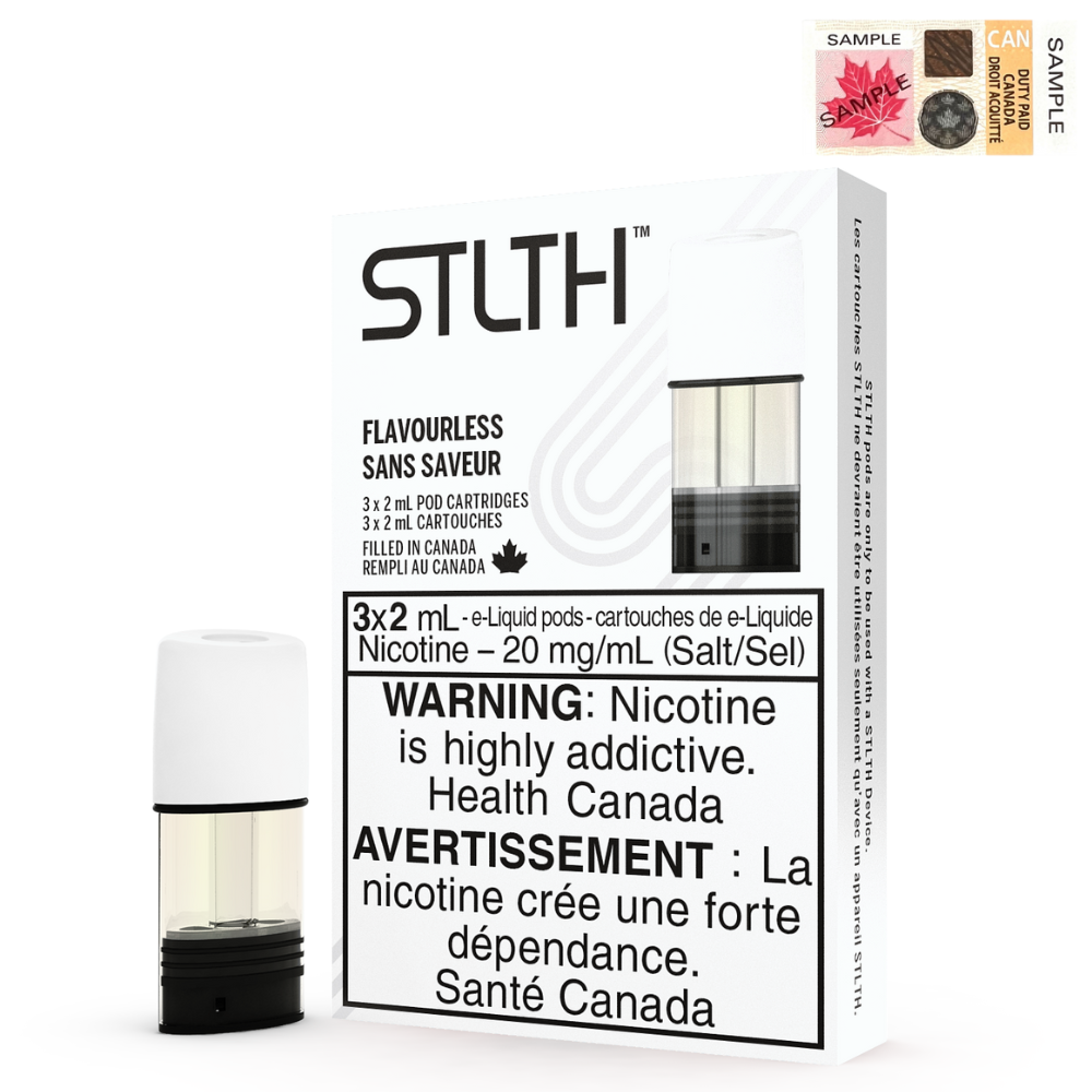 Stlth Flavourless Pod 20mg (Provincial)