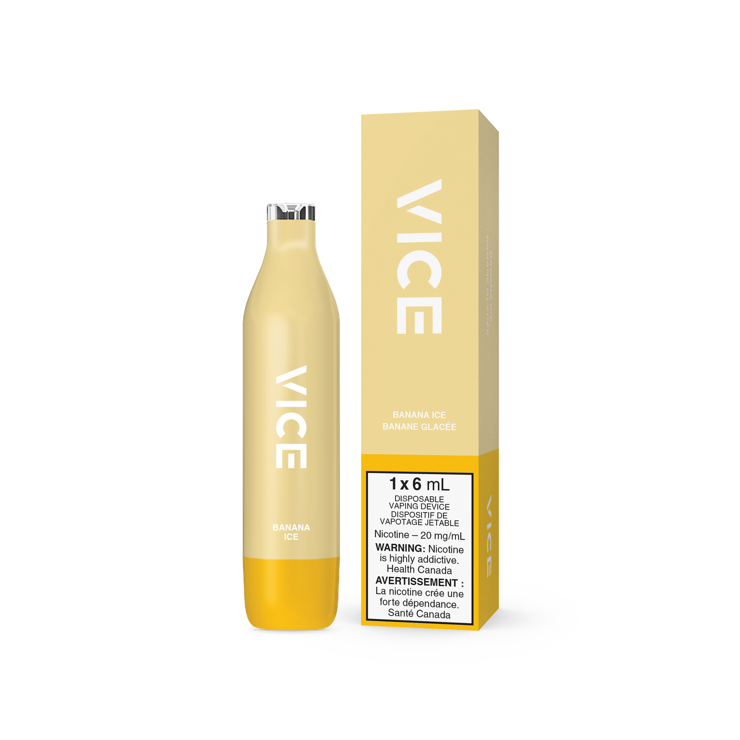 Vice 2500 Banana Ice 20mg/mL disposable (Provincial)