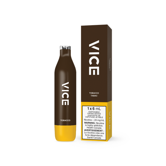 Vice 2500 Tobacco 20mg/mL disposable (Provincial)