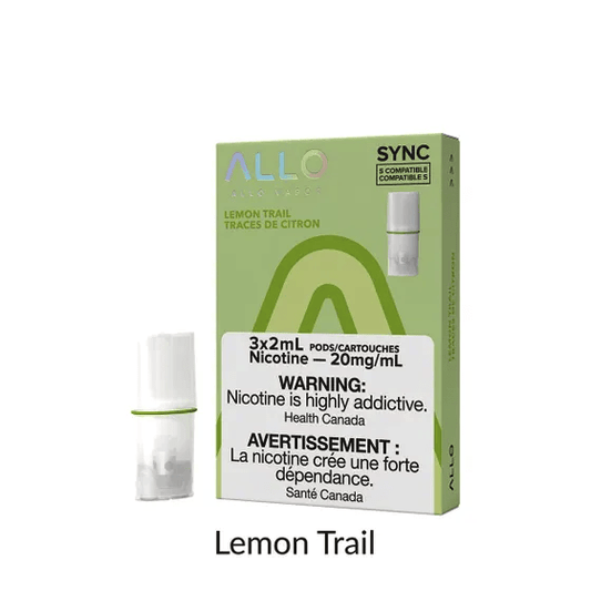 Allo Sync Lemon Trail 20mg Pods (Provincial)