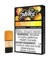 Stlth Savage Mango Peach Pineapple pods 20mg (Provincial)