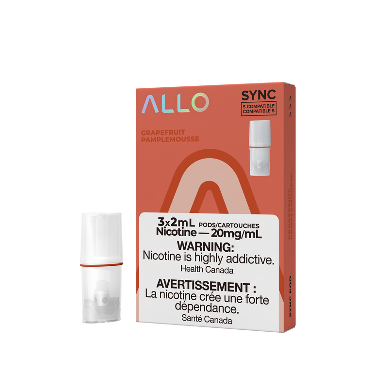 Allo Sync Grapefruit 20mg Pods (Provincial)