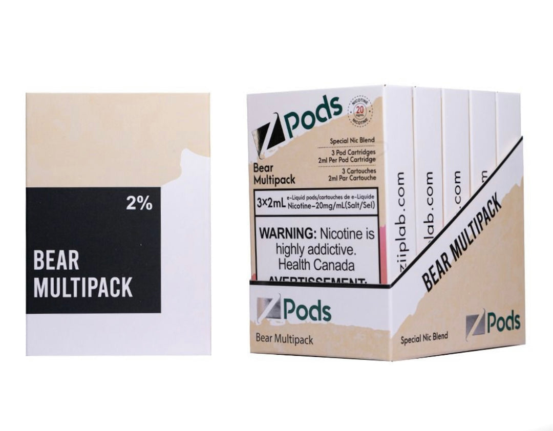 Zpods Bear Multipack Candy 20mg (Provincial)